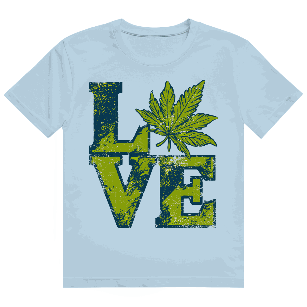 Heavy Cotton T-Shirt - Love Art Print | Division420®