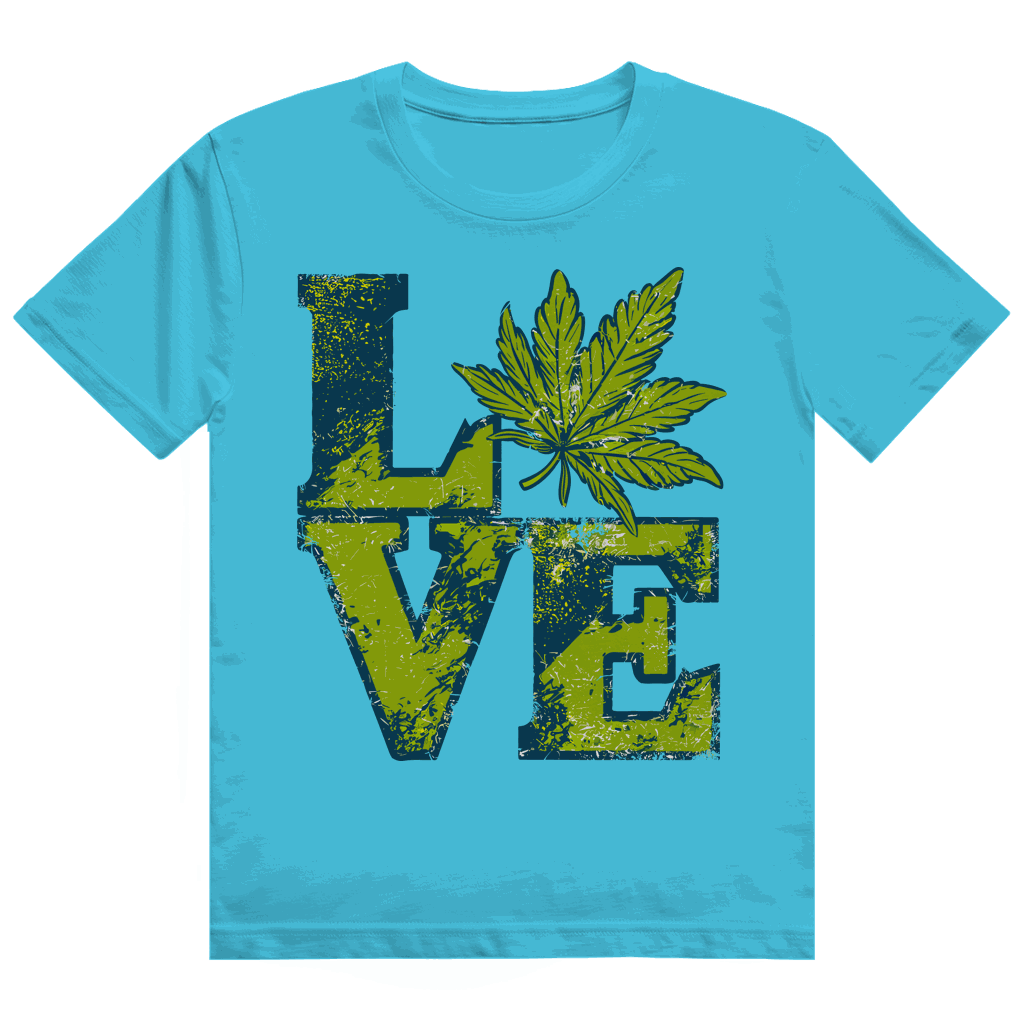 Heavy Cotton T-Shirt - Love Art Print | Division420®