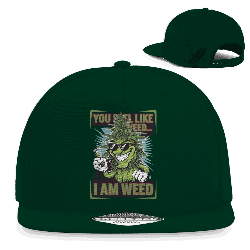 Snapback Rapper Cap - You smell Like Weed | Division420®