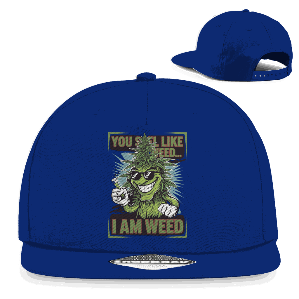 Snapback Rapper Cap - You smell Like Weed | Division420®