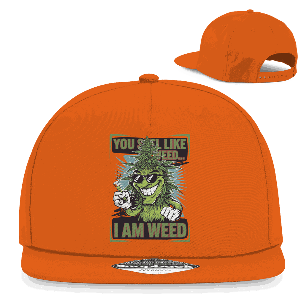 Snapback Rapper Cap - You smell Like Weed | Division420®
