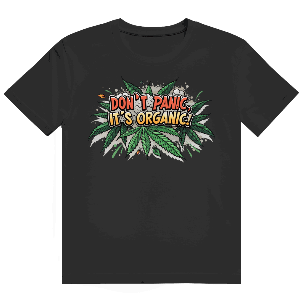 Heavy Cotton T-Shirt - Dont Panic its Organic | Division420®