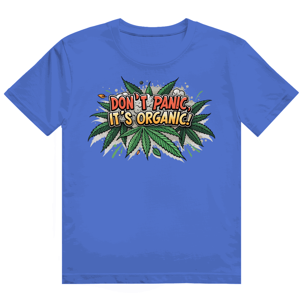 Heavy Cotton T-Shirt - Dont Panic its Organic | Division420®