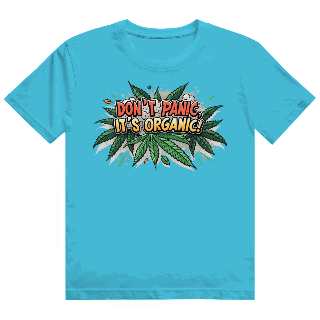 Heavy Cotton T-Shirt - Dont Panic its Organic | Division420®