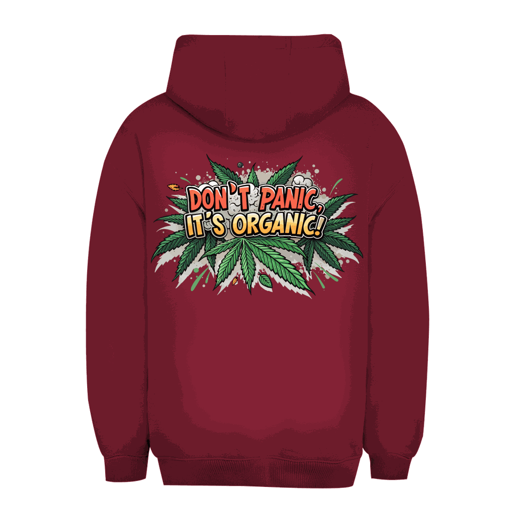 Unisex Oversize Hoodie - Dont Panic its Organic | Division420®