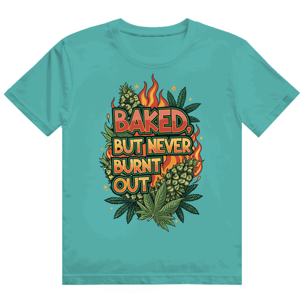 Heavy Cotton T-Shirt - Baked, but never burn out | Division420®
