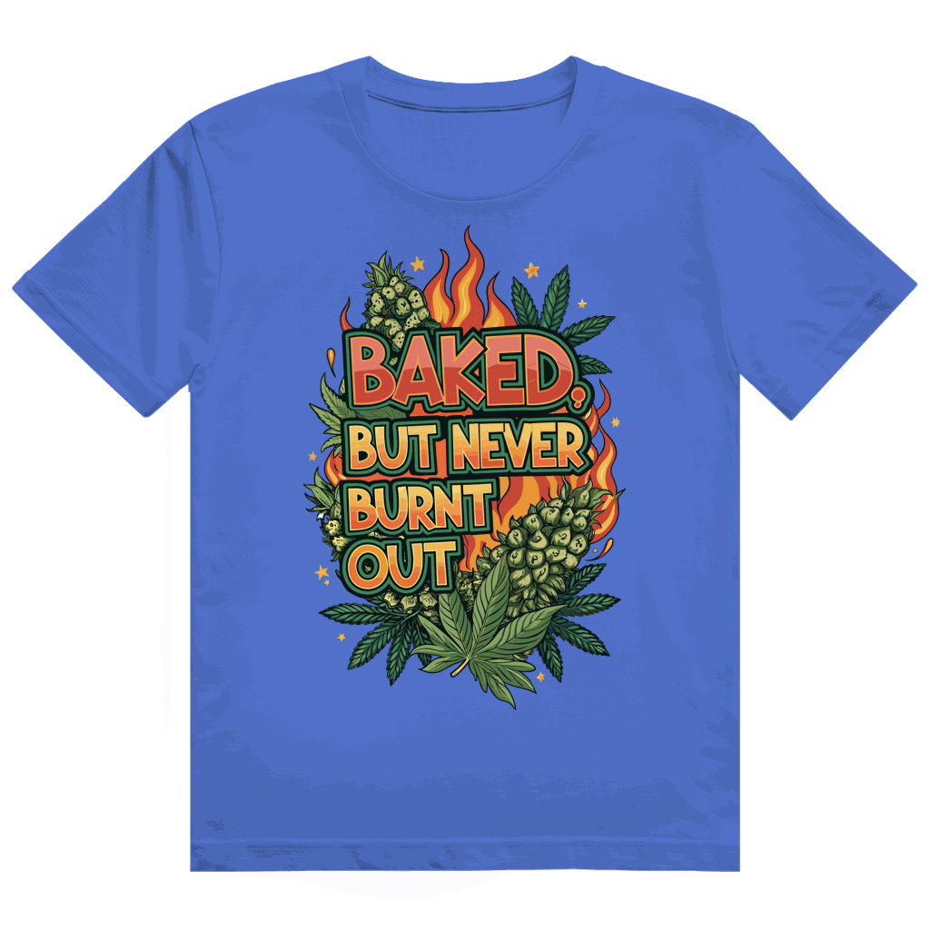 Heavy Cotton T-Shirt - Baked, but never burn out | Division420®