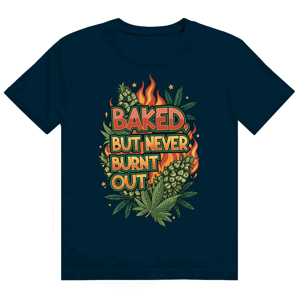 Heavy Cotton T-Shirt - Baked, but never burn out | Division420®