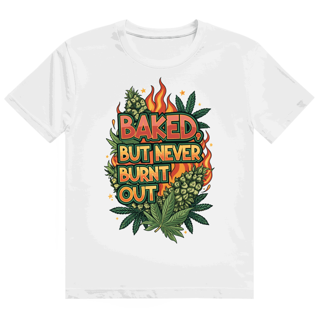 Heavy Cotton T-Shirt - Baked, but never burn out | Division420®