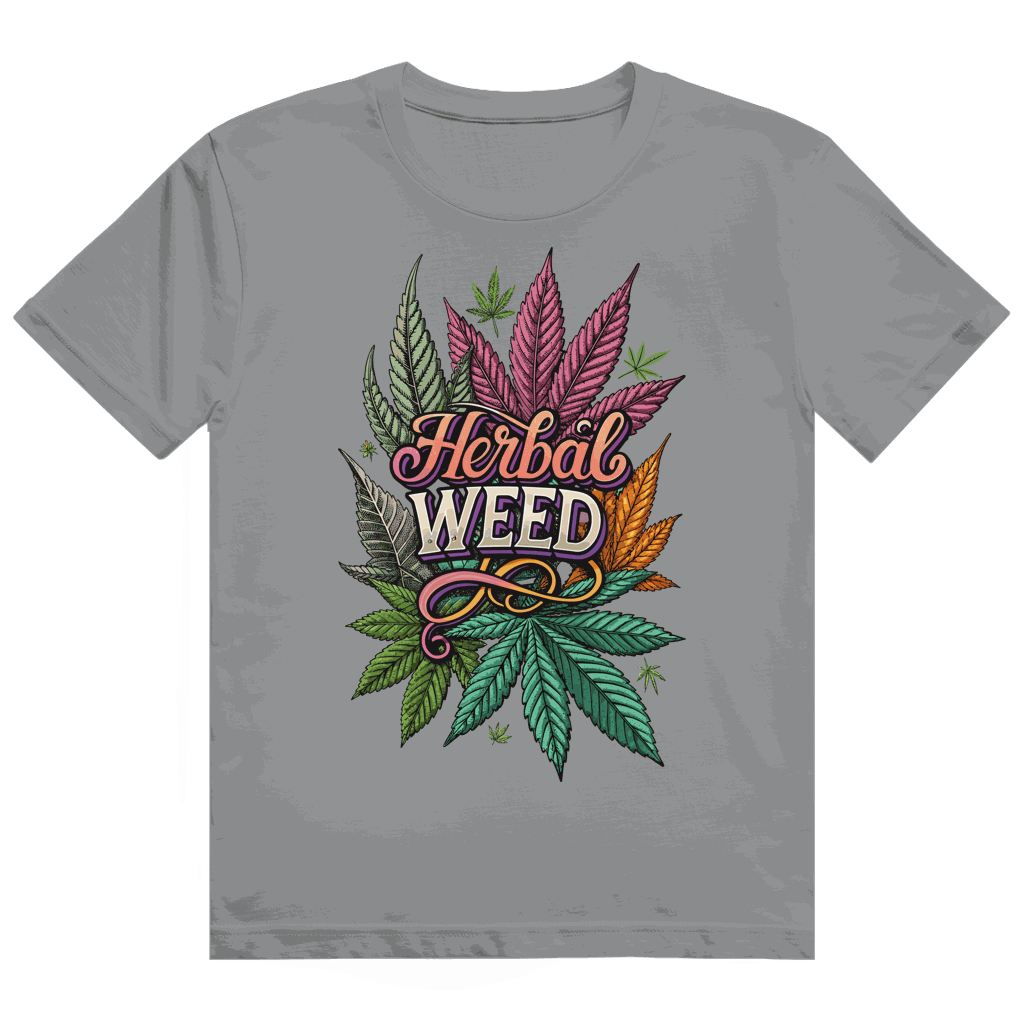 Größentabelle für Heavy Cotton T-Shirt von Division420 mit Cannabis-Motiv