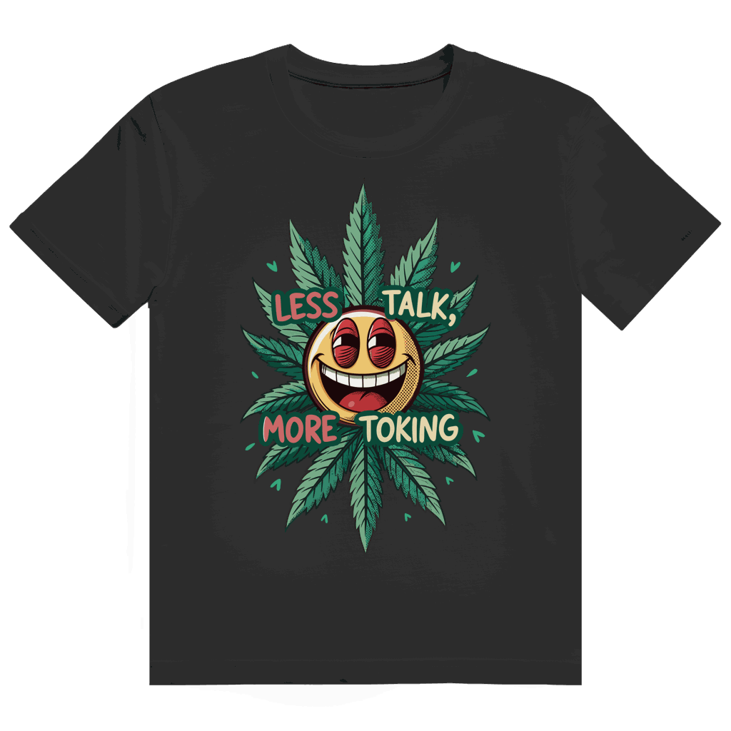 Heavy Cotton T-Shirt - Less talk, more toking | Division420®