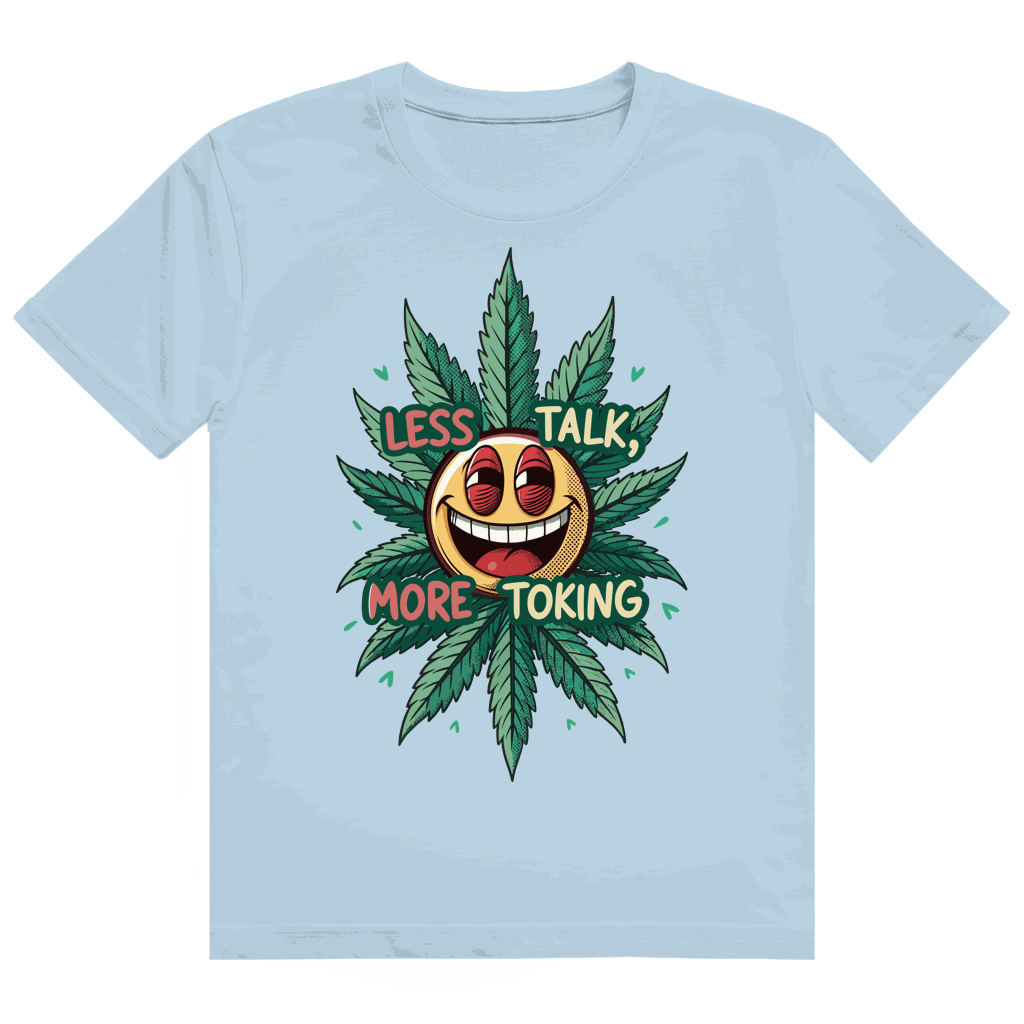 Heavy Cotton T-Shirt - Less talk, more toking | Division420®
