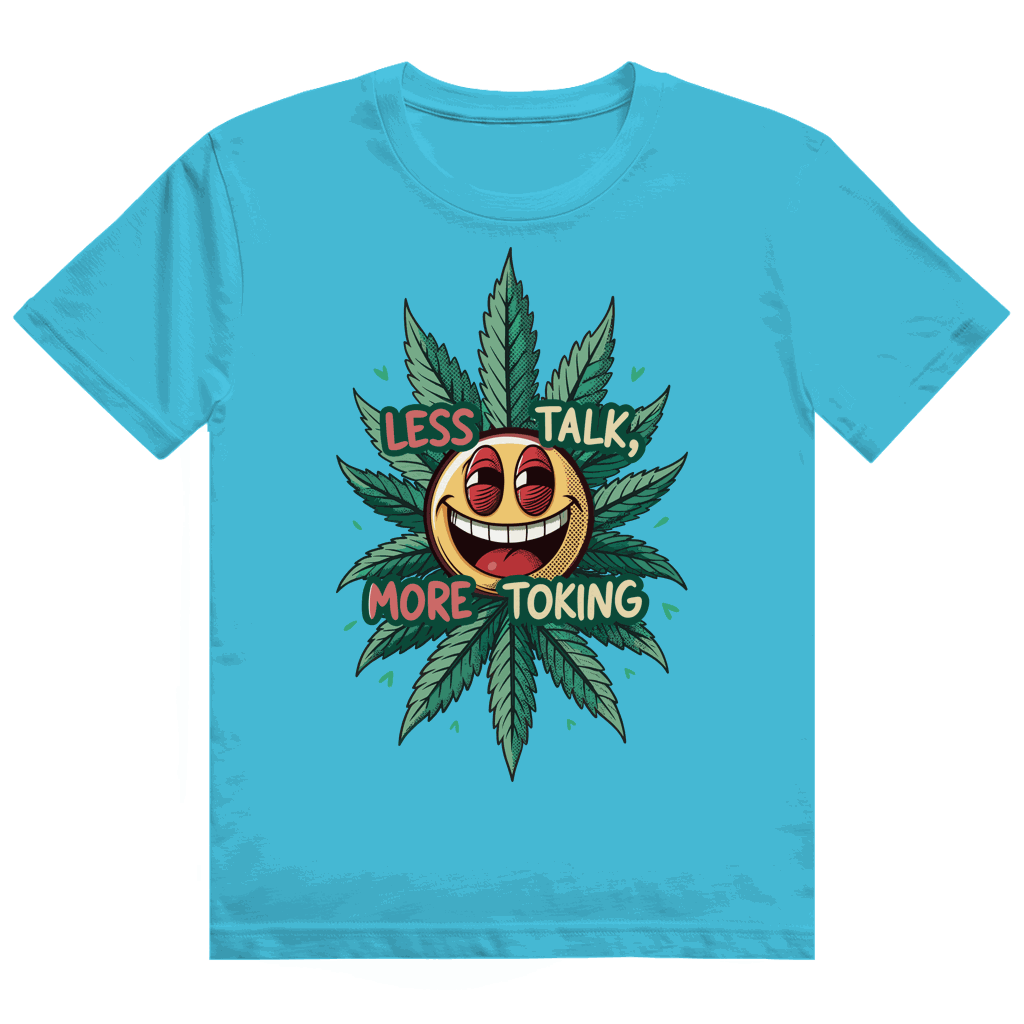 Heavy Cotton T-Shirt - Less talk, more toking | Division420®