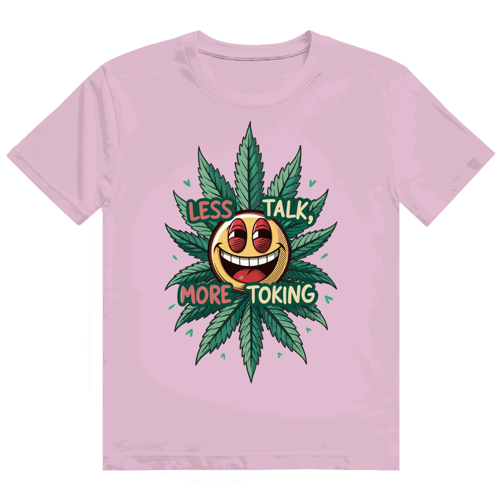 Heavy Cotton T-Shirt - Less talk, more toking | Division420®