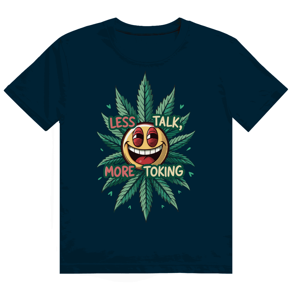 Heavy Cotton T-Shirt - Less talk, more toking | Division420®