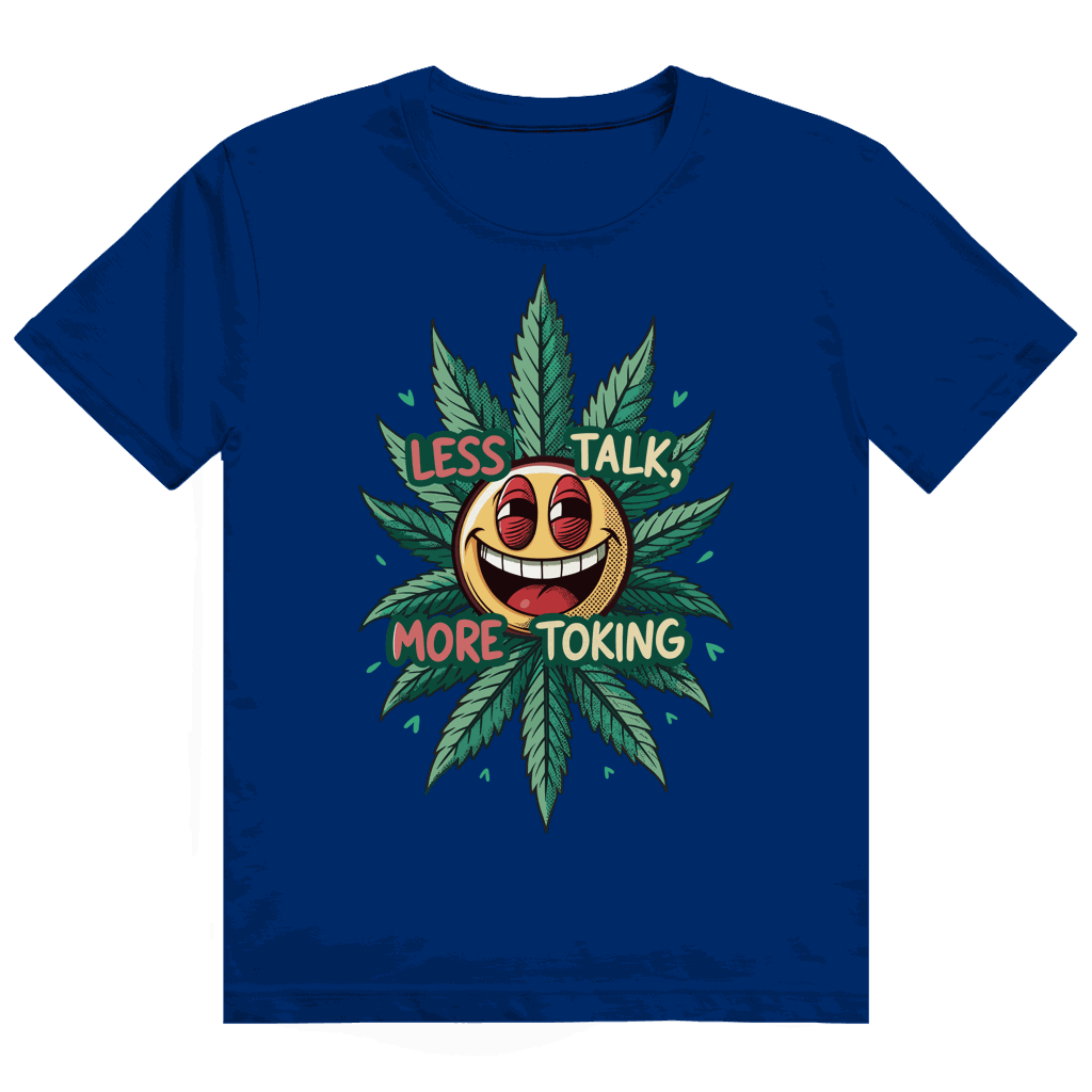 Heavy Cotton T-Shirt - Less talk, more toking | Division420®