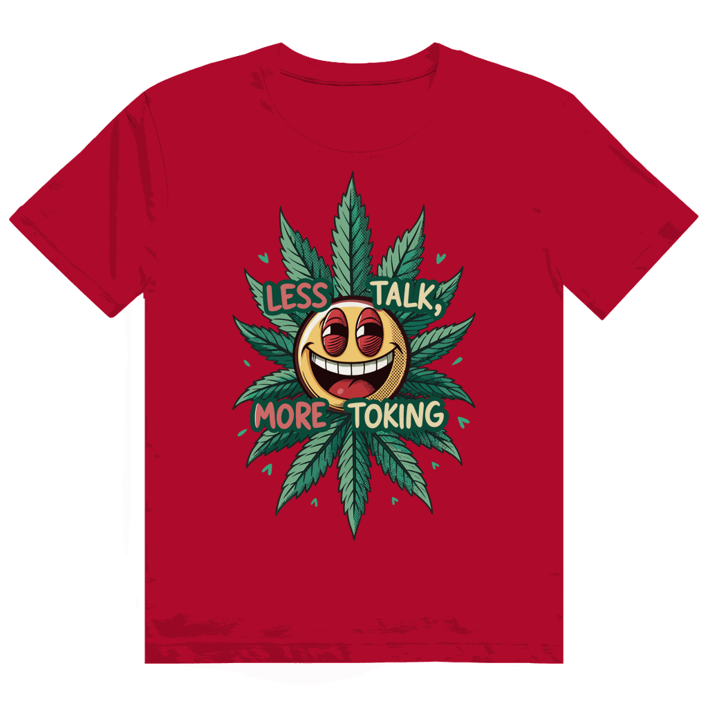 Heavy Cotton T-Shirt - Less talk, more toking | Division420®