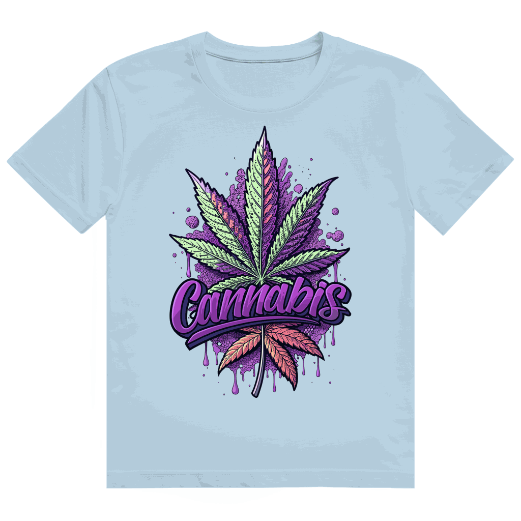 Heavy Cotton T-Shirt - Cannabis Art | Division420®
