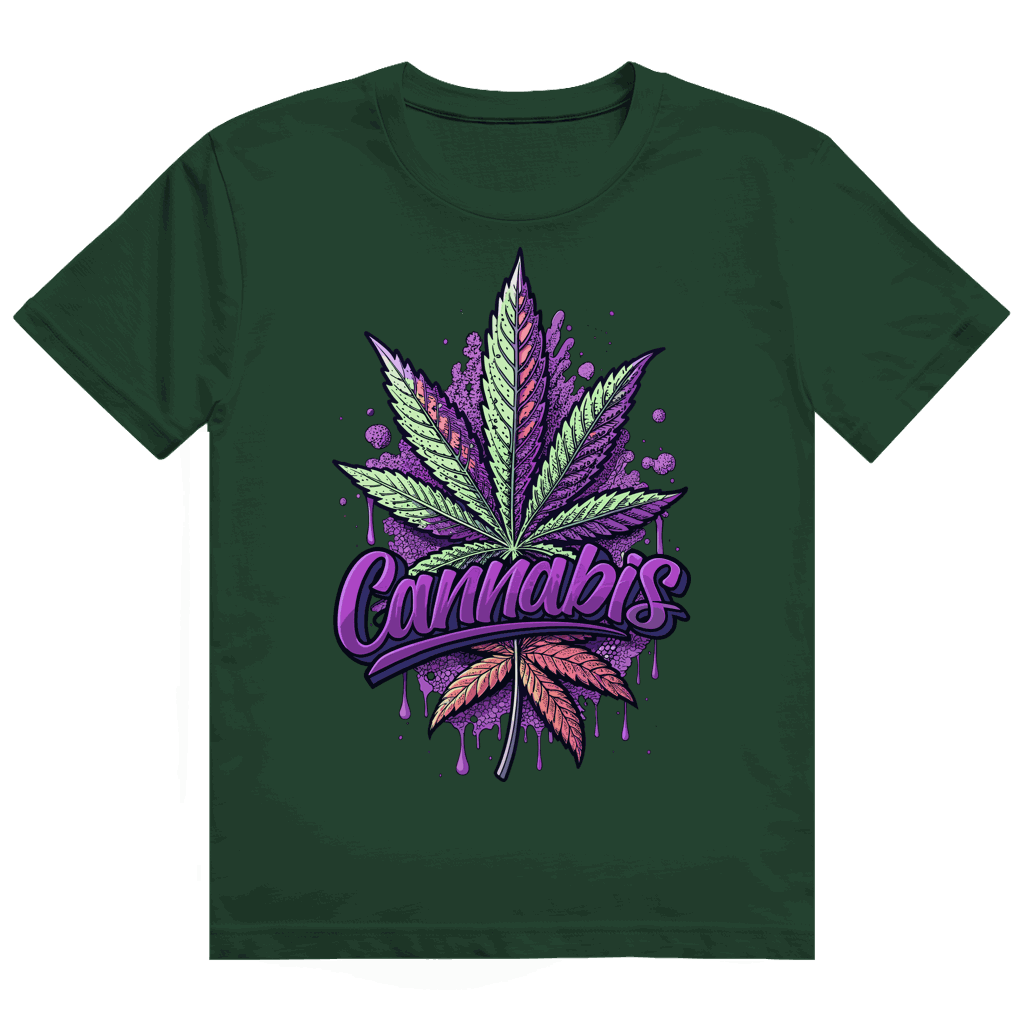 Heavy Cotton T-Shirt - Cannabis Art | Division420®