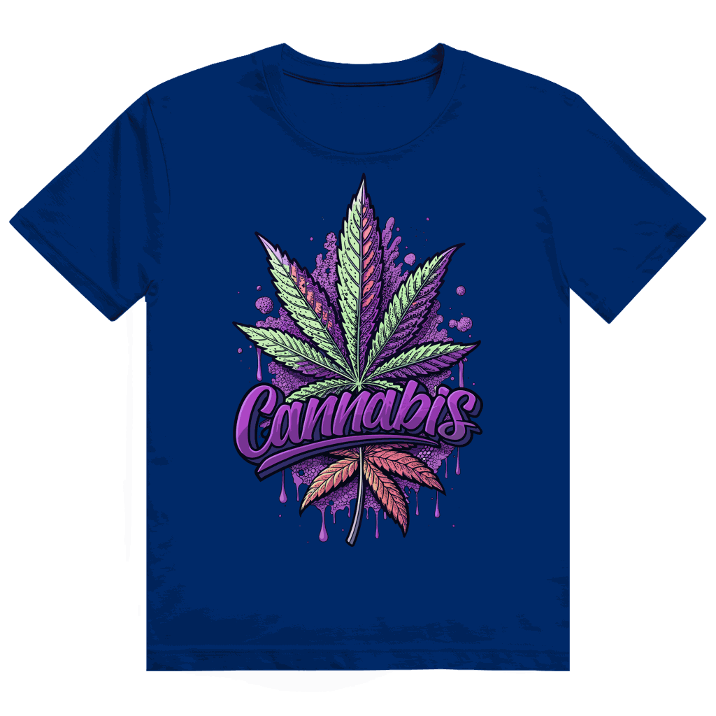 Heavy Cotton T-Shirt - Cannabis Art | Division420®