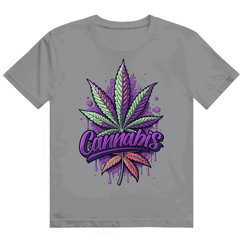 Heavy Cotton T-Shirt - Cannabis Art | Division420®