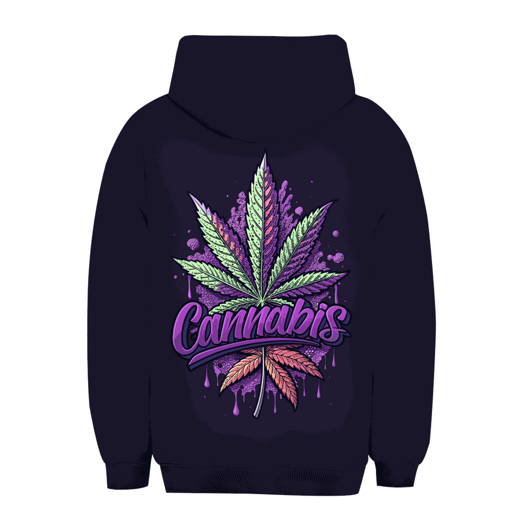 Unisex Oversize Hoodie - Cannabis Art | Division420®