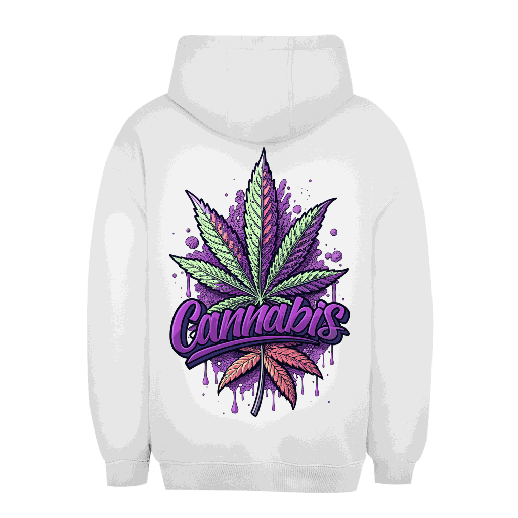 Unisex Oversize Hoodie - Cannabis Art | Division420®