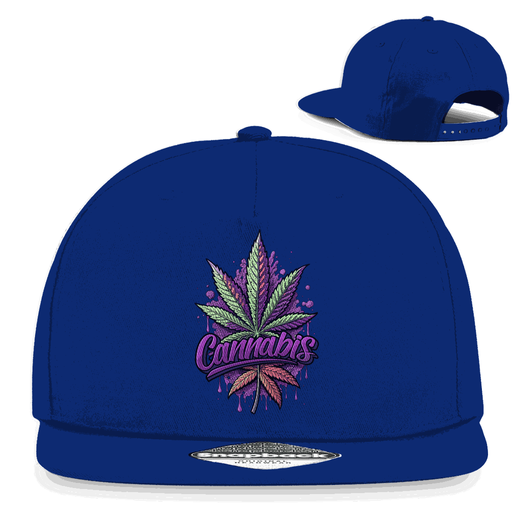 Snapback Rapper Cap - Cannabis Art | Division420®