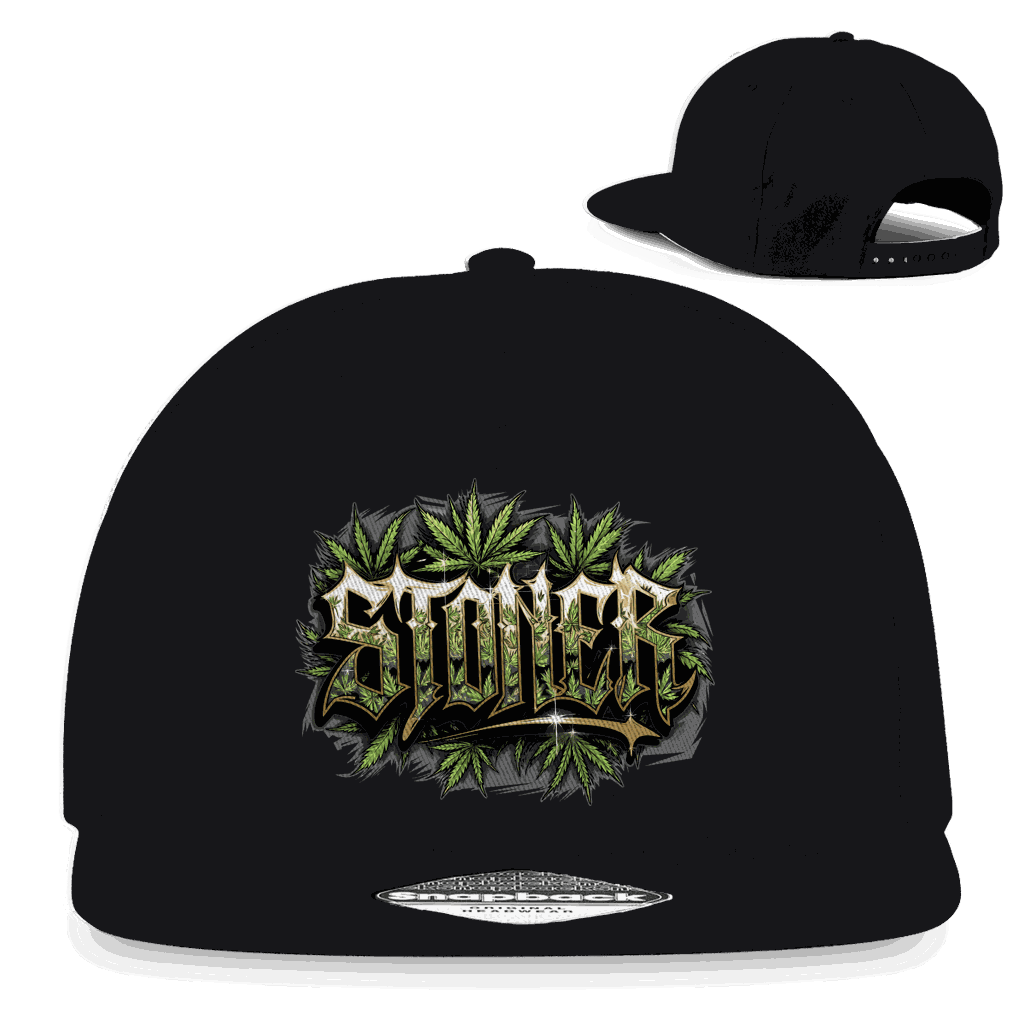 Snapback Rapper Cap - Stoner Art | Division420®