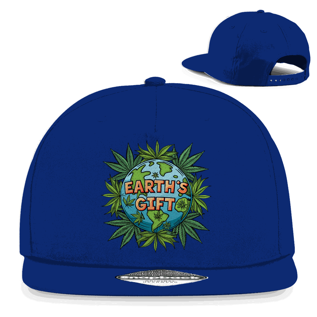 Snapback Rapper Cap - Earth´s Gift | Division420®