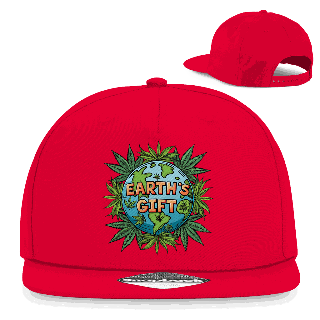 Snapback Rapper Cap - Earth´s Gift | Division420®