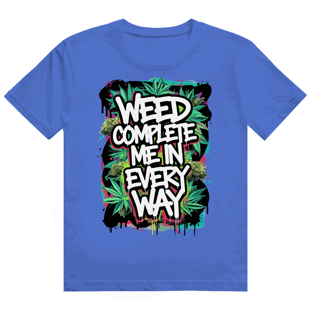 Heavy Cotton T-Shirt Weed complete me | Division420®