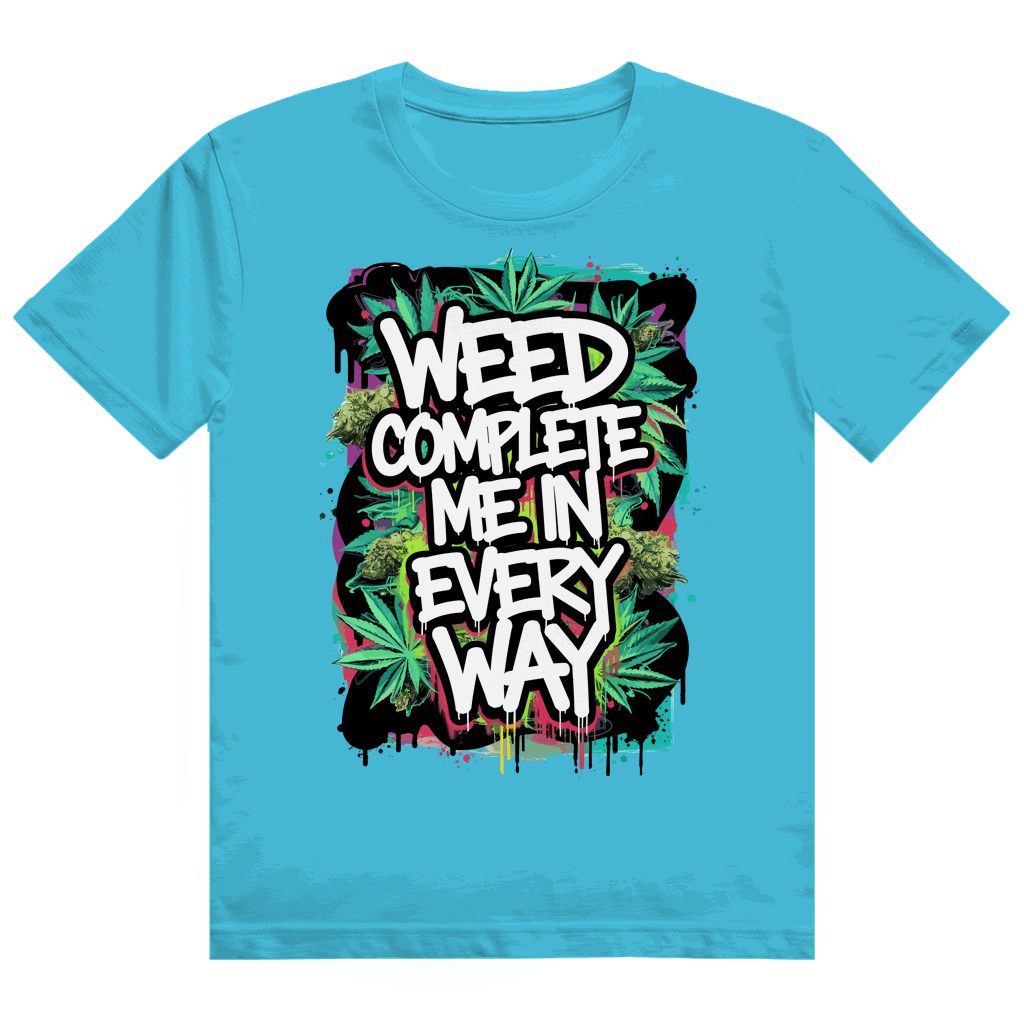Heavy Cotton T-Shirt Weed complete me | Division420®