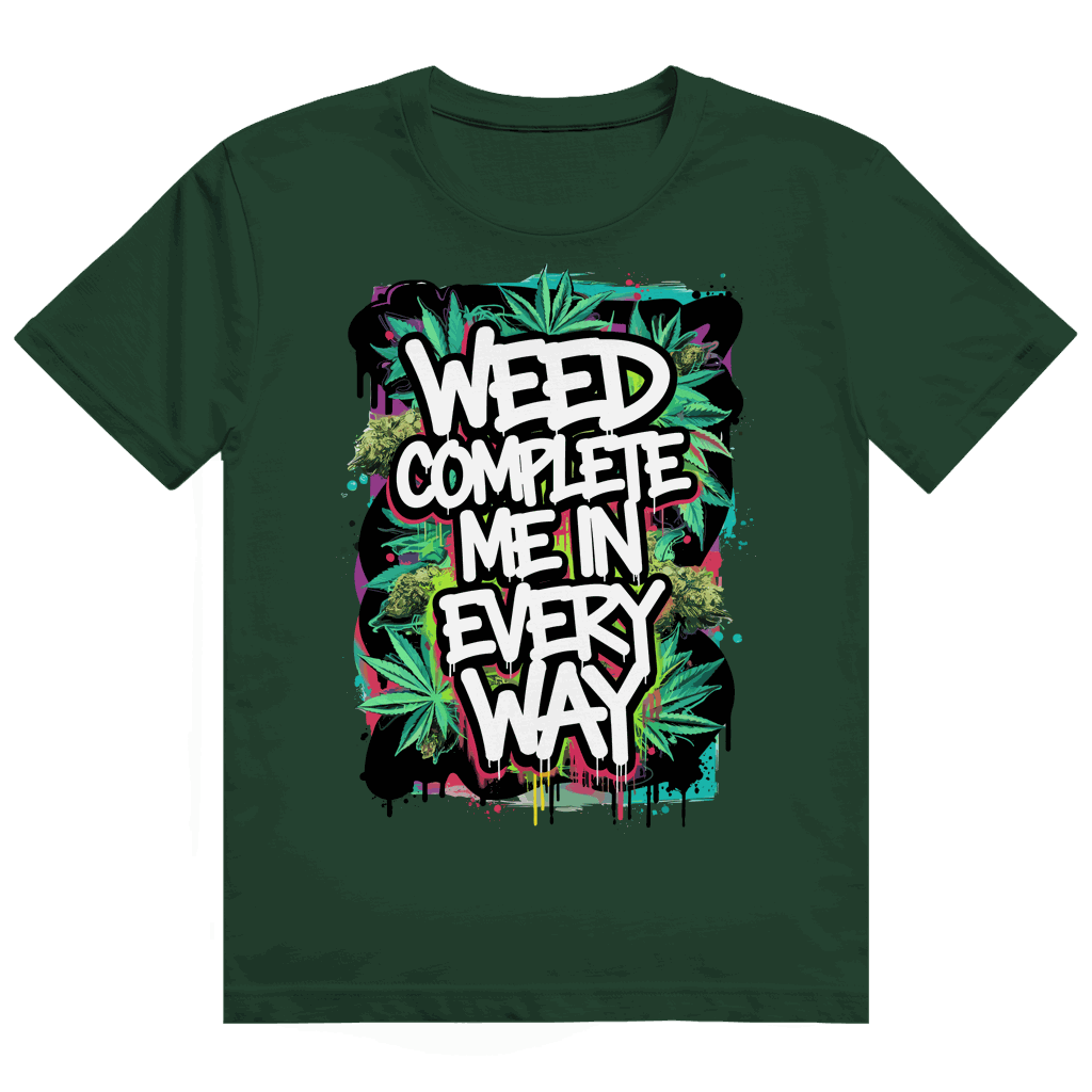 Heavy Cotton T-Shirt Weed complete me | Division420®