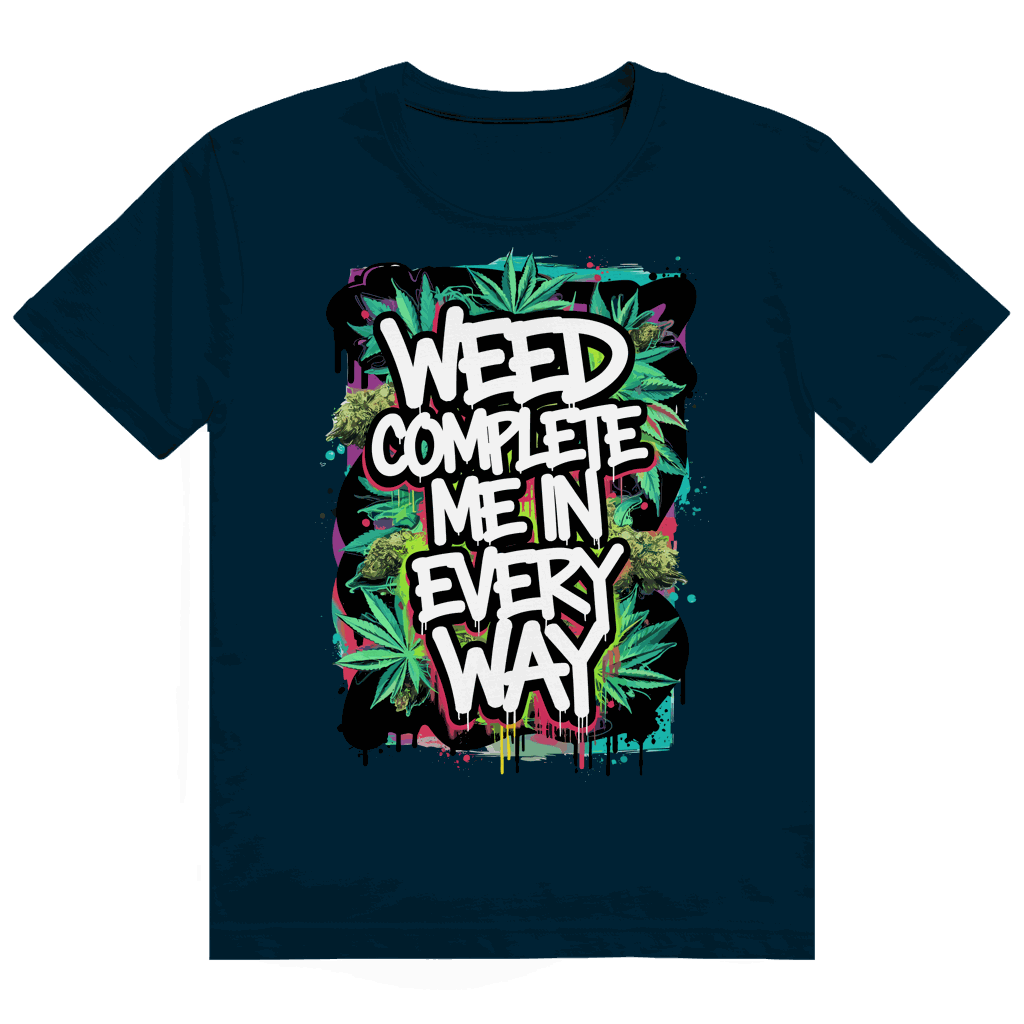 Heavy Cotton T-Shirt Weed complete me | Division420®