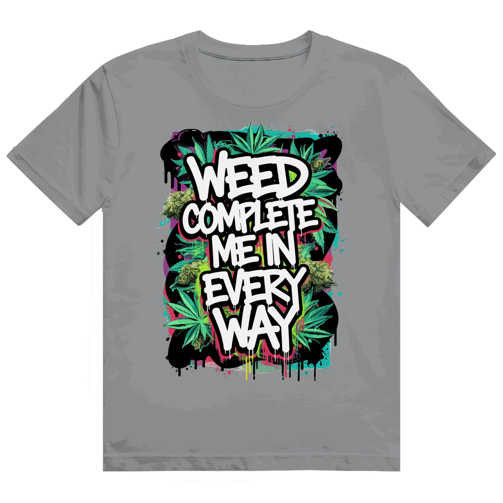 Heavy Cotton T-Shirt Weed complete me | Division420®