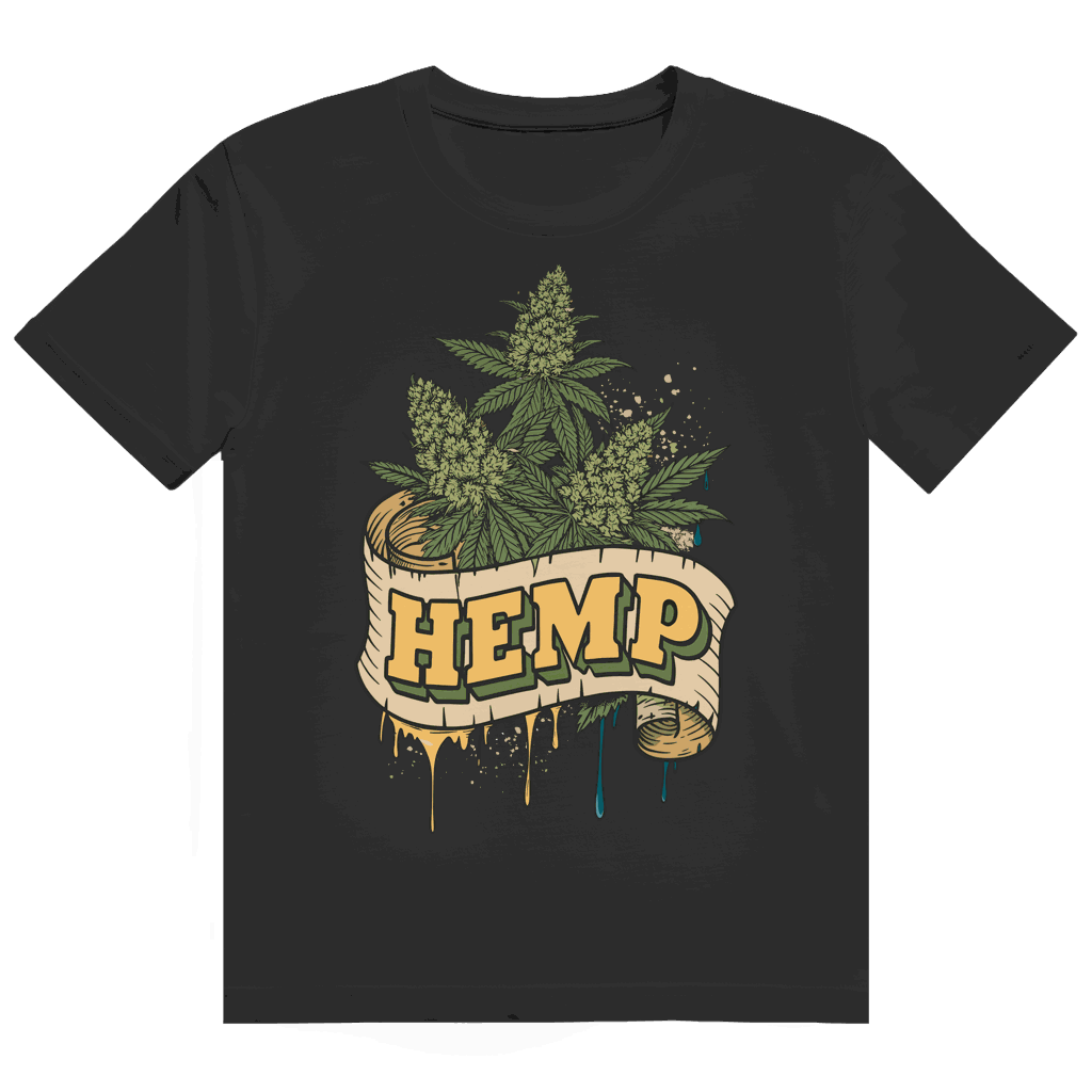 Heavy Cotton T-Shirt - Hemp Art Print | Division420®