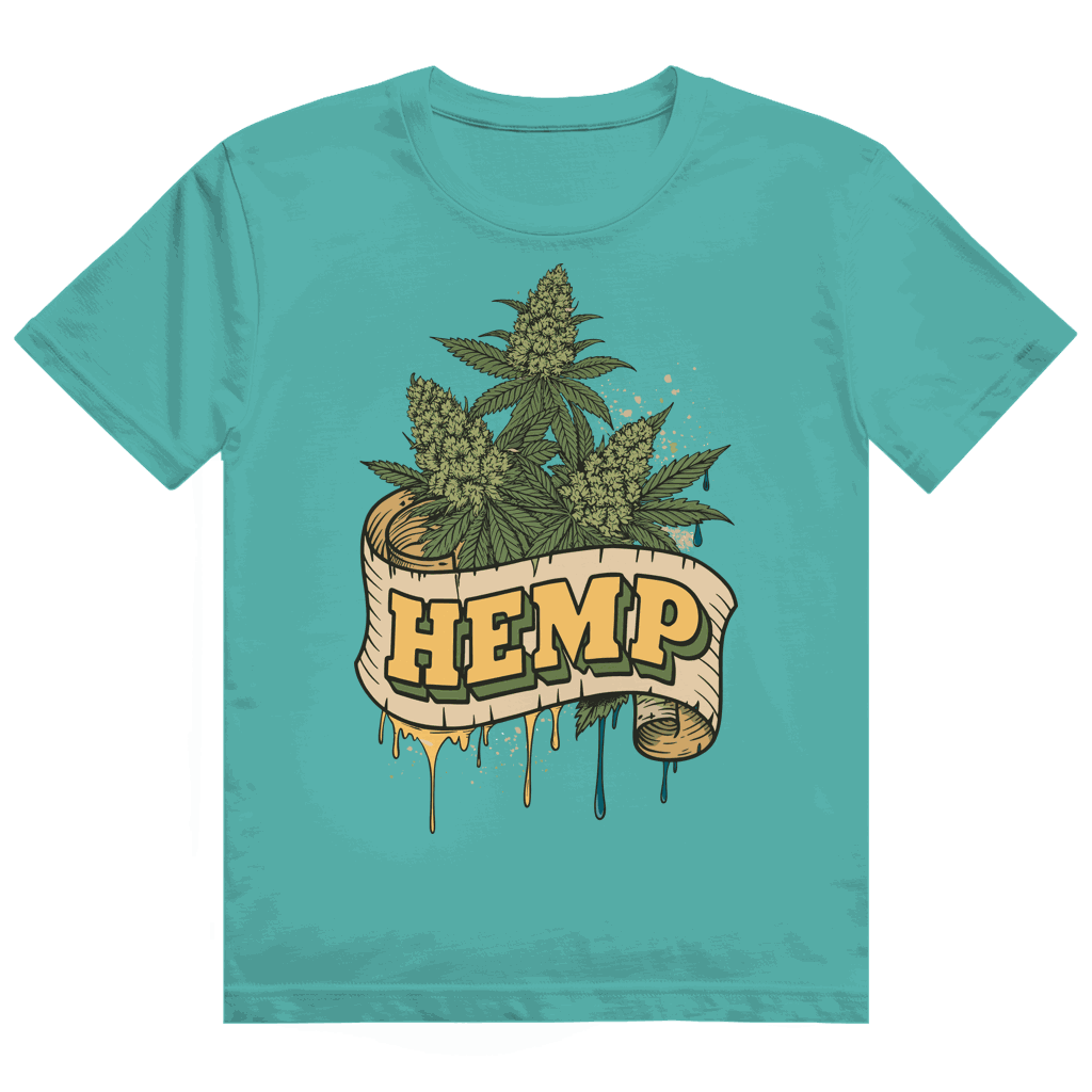 Heavy Cotton T-Shirt - Hemp Art Print | Division420®
