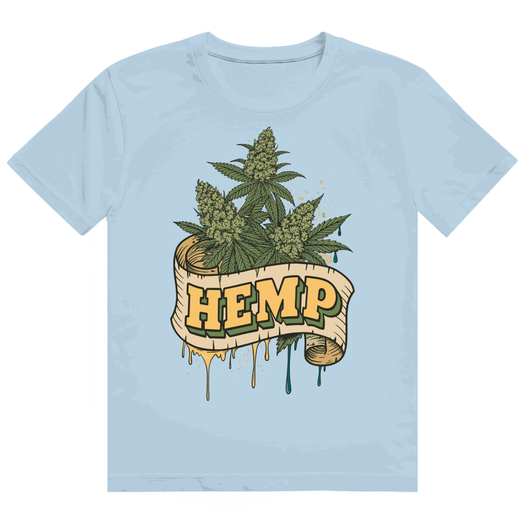 Heavy Cotton T-Shirt - Hemp Art Print | Division420®