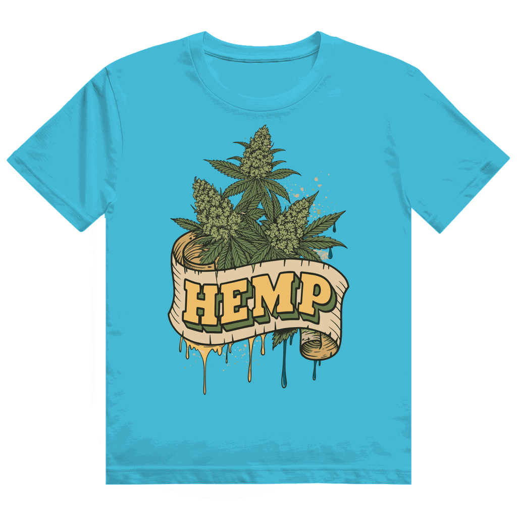 Heavy Cotton T-Shirt - Hemp Art Print | Division420®