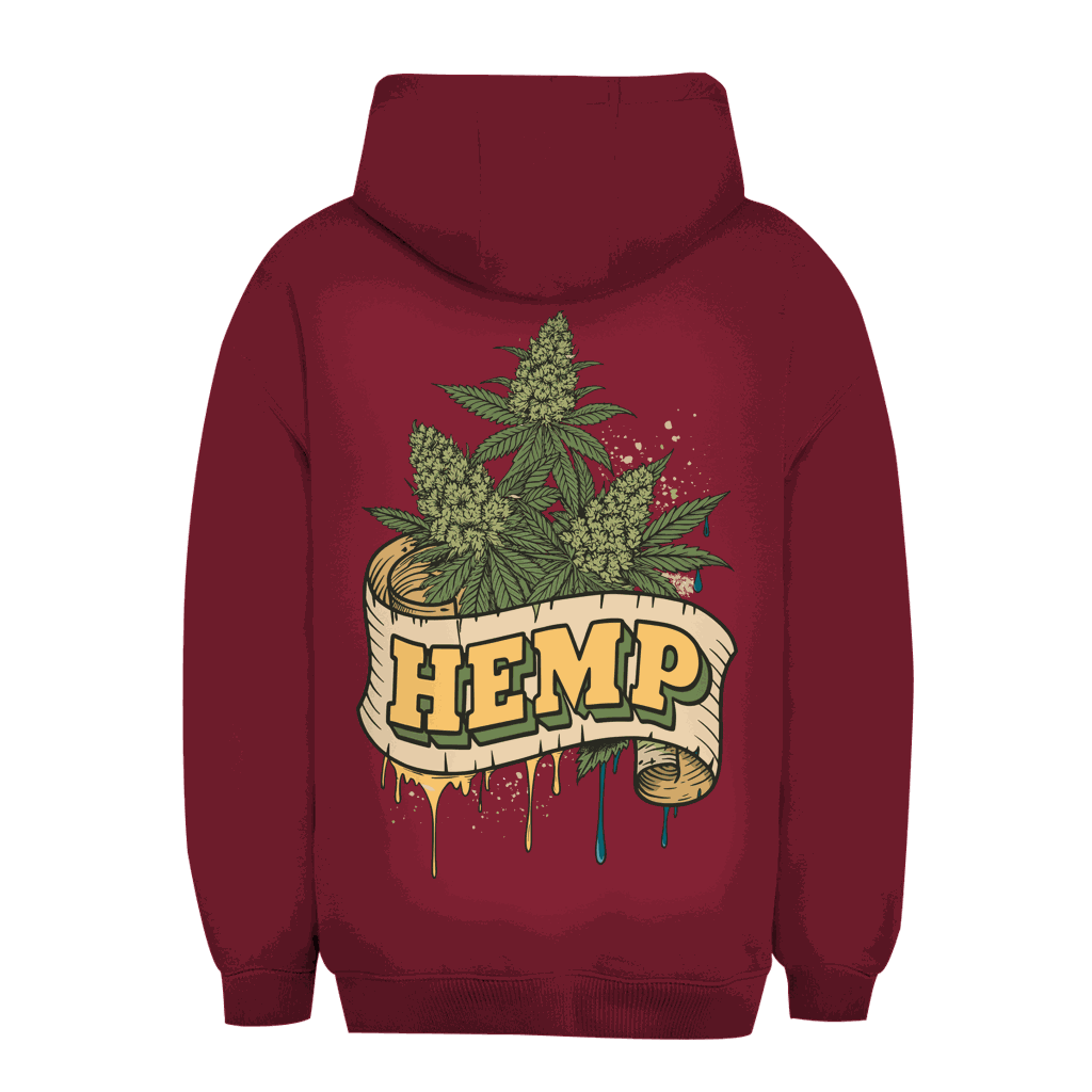 Unisex Oversize Hoodie - Hemp Art Print | Division420®