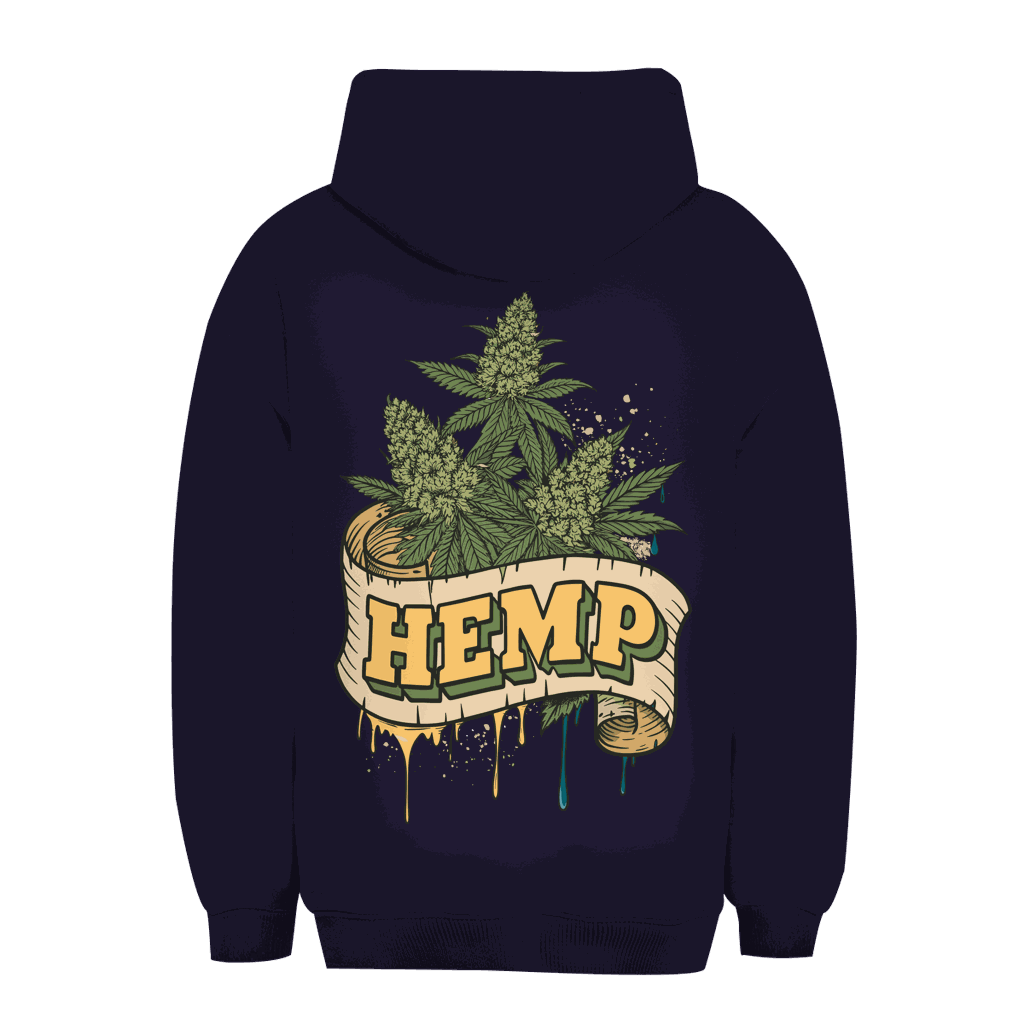 Unisex Oversize Hoodie - Hemp Art Print | Division420®