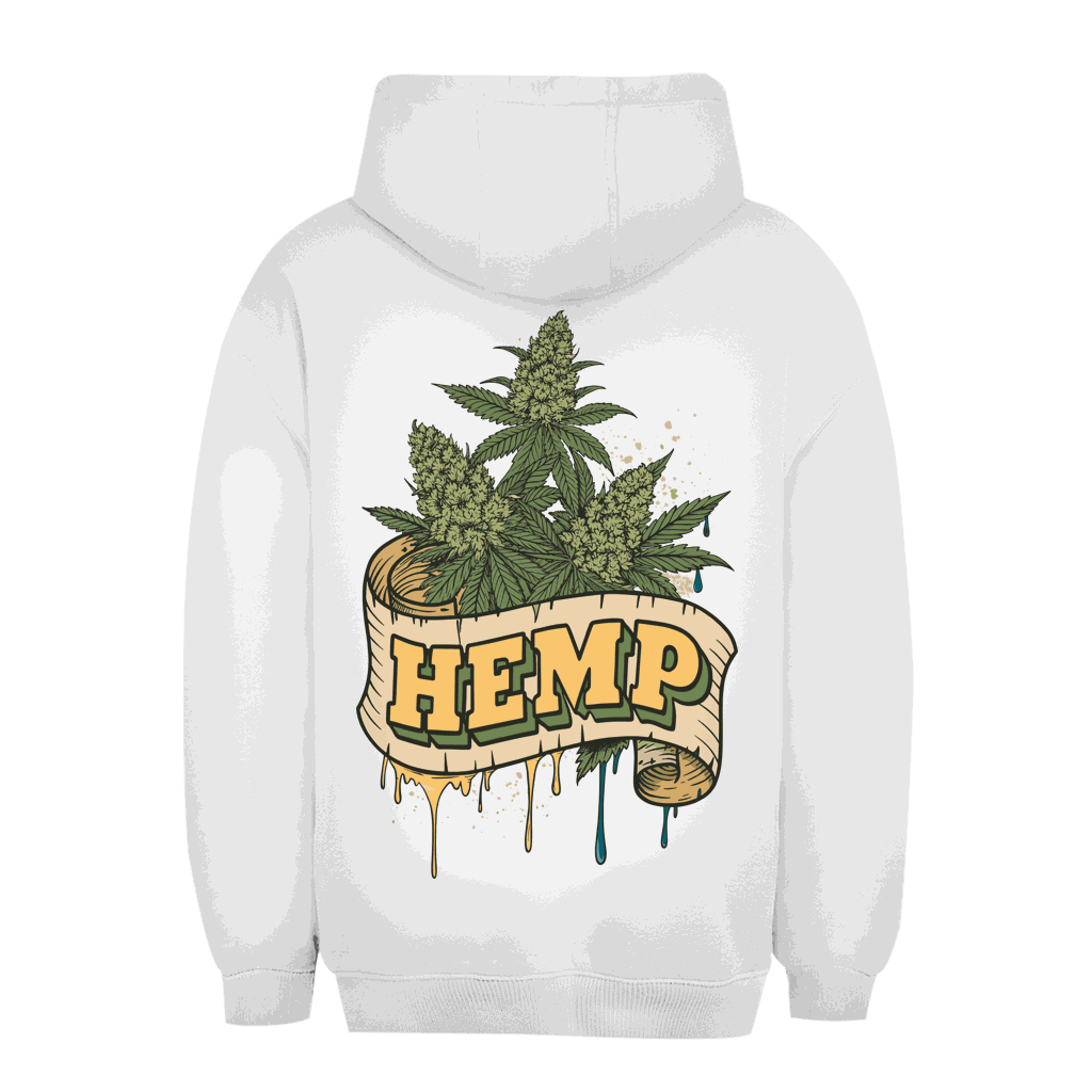 Unisex Oversize Hoodie - Hemp Art Print | Division420®