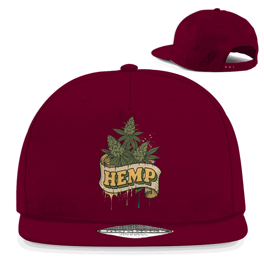 Snapback Rapper Cap - Hemp Art Print | Division420®