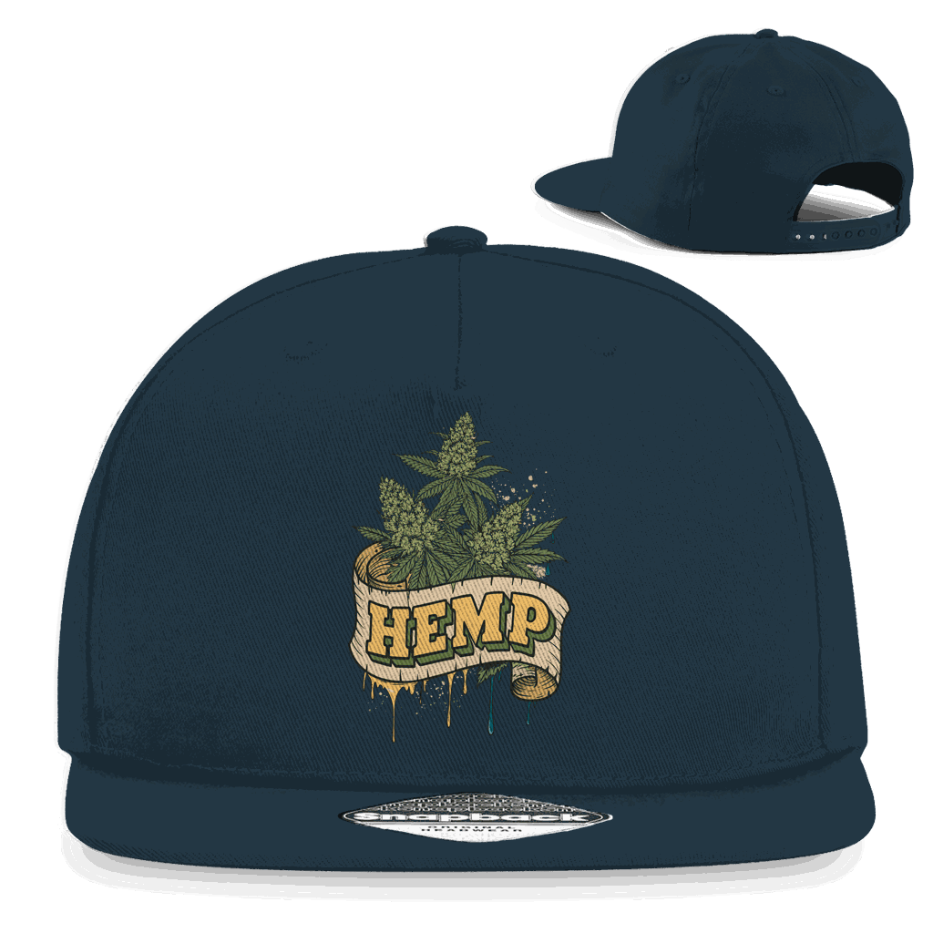 Snapback Rapper Cap - Hemp Art Print | Division420®