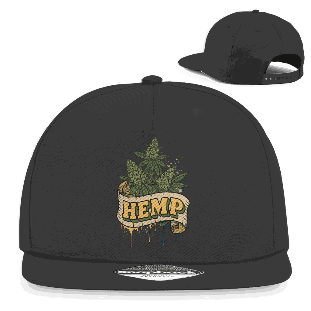 Snapback Rapper Cap - Hemp Art Print | Division420®