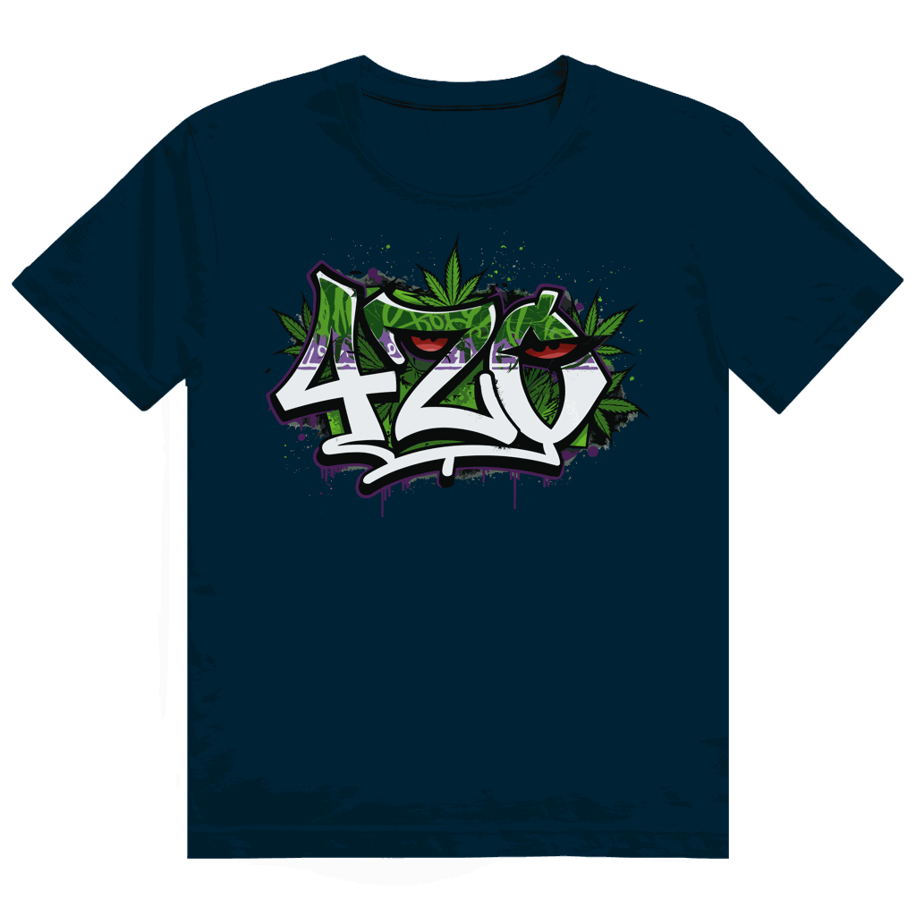 Heavy Cotton T-Shirt - 420 Graffiti | Division420®