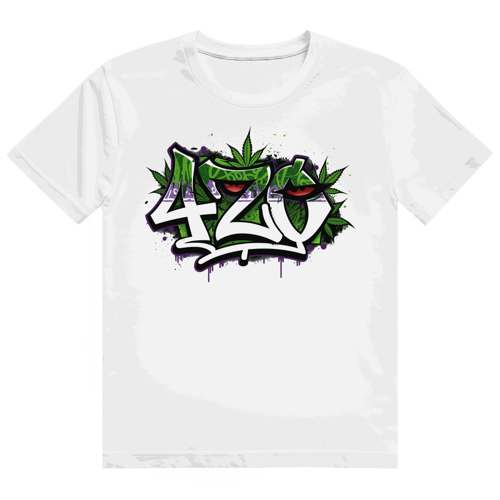 Heavy Cotton T-Shirt - 420 Graffiti | Division420®