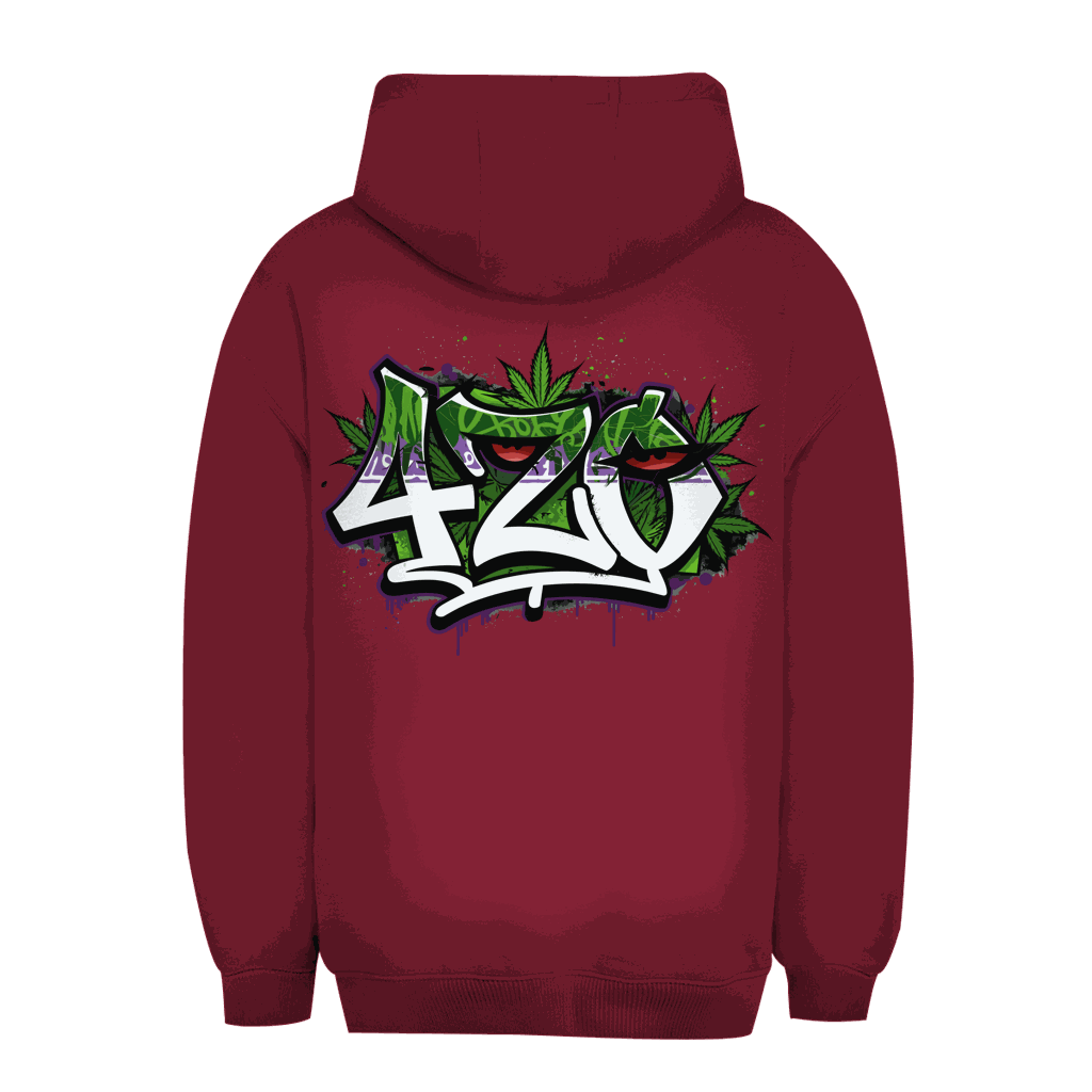 Unisex Oversize Hoodie - 420 Graffiti | Division420®