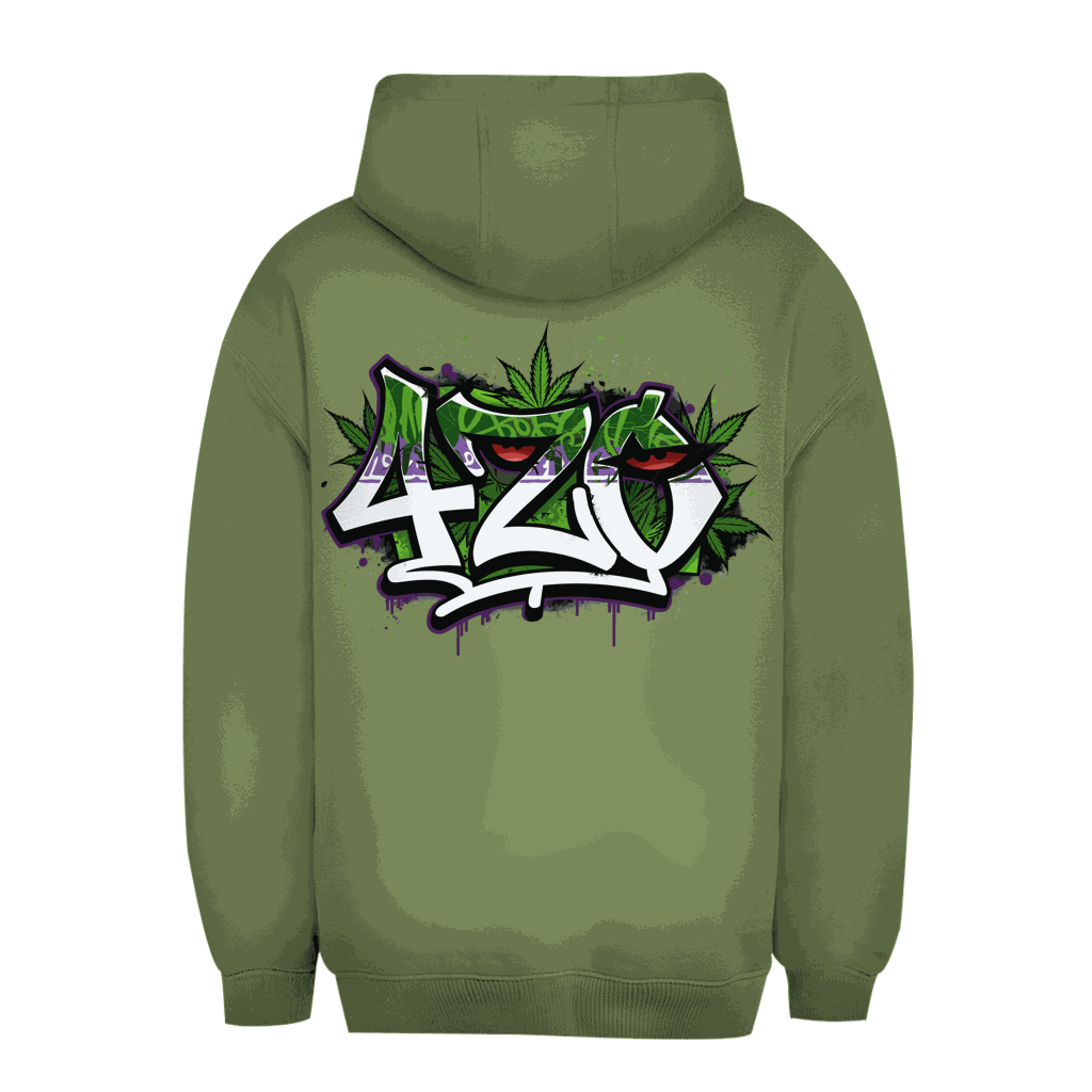 Unisex Oversize Hoodie - 420 Graffiti | Division420®